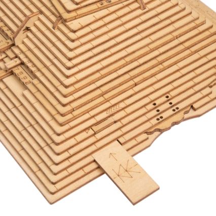 EscapeWelt - 3D puzzle mecânico de madeira Pirâmide