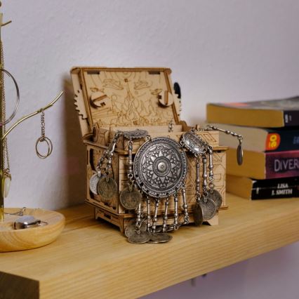 EscapeWelt - Puzzle de madeira Caixa orbital