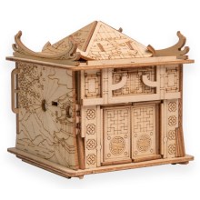 EscapeWelt - Puzzle de madeira Casa do dragão