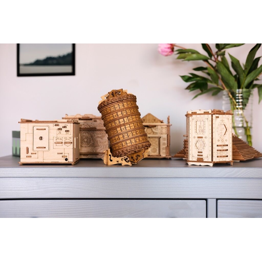 EscapeWelt - Puzzle de madeira Cryptex