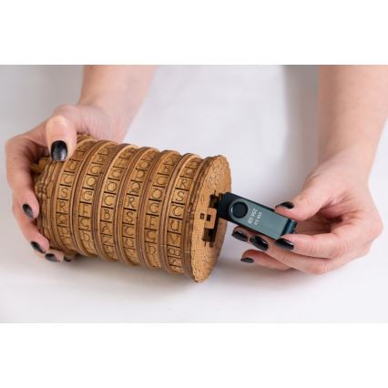 EscapeWelt - Puzzle de madeira Cryptex