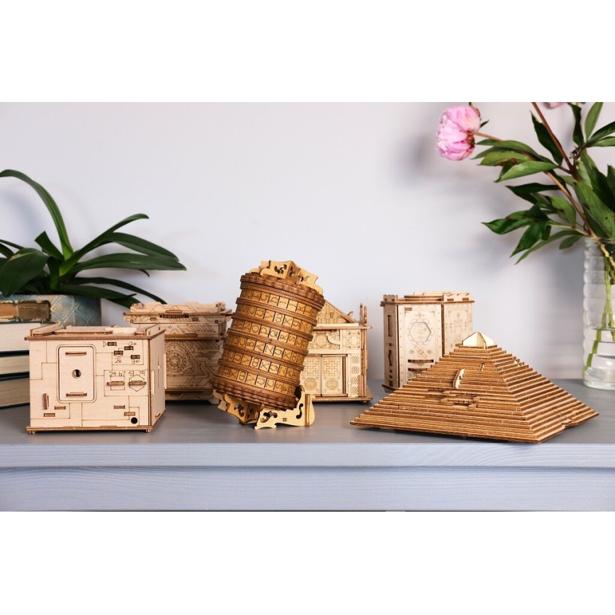 EscapeWelt - Puzzle de madeira Cryptex