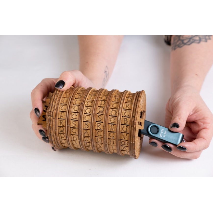 EscapeWelt - Puzzle de madeira Cryptex