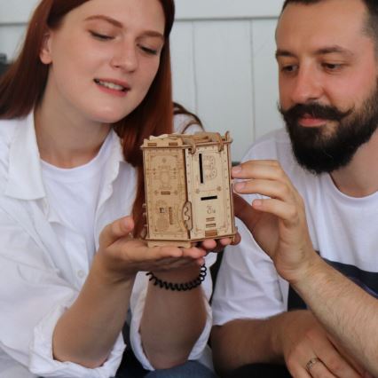 EscapeWelt - Puzzle de madeira Fort Knox Pro