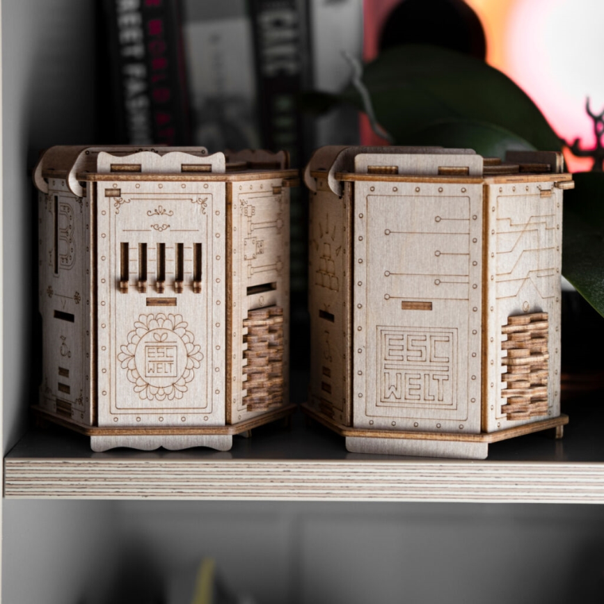 EscapeWelt - Puzzle de madeira Fort Knox Pro