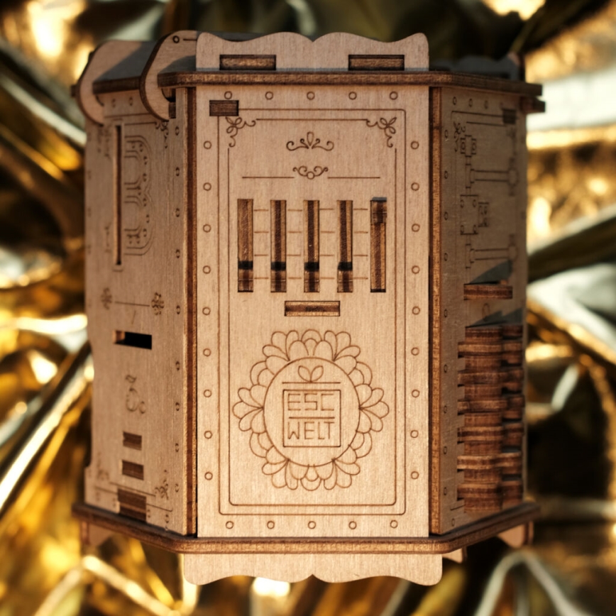 EscapeWelt - Puzzle de madeira Fort Knox Pro