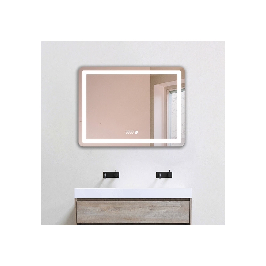 Espelho com retroiluminação LED para casa de banho com regulação LED/20W/230V 4000K IP44