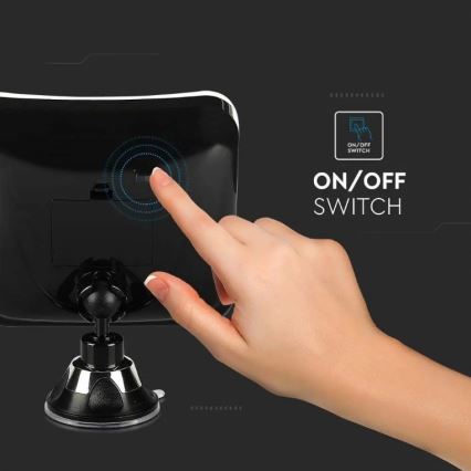 Espelho cosmético LED LED/3,2W/4,5V 3xAA IP44