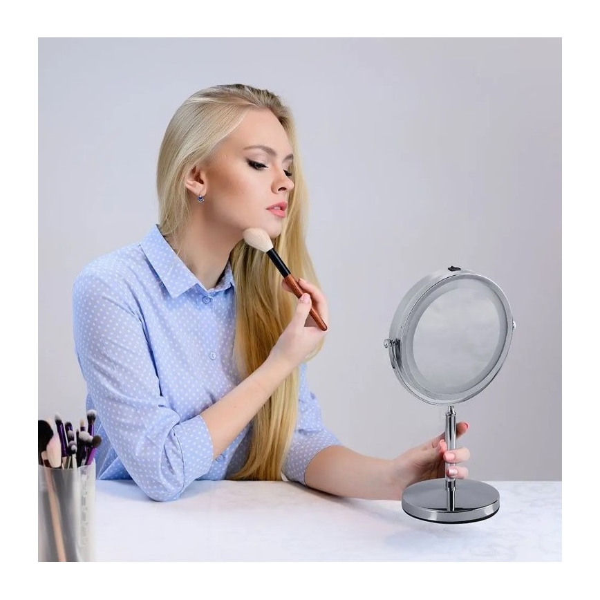 Espelho cosmético LED LED/3W/6V 4xAA IP44