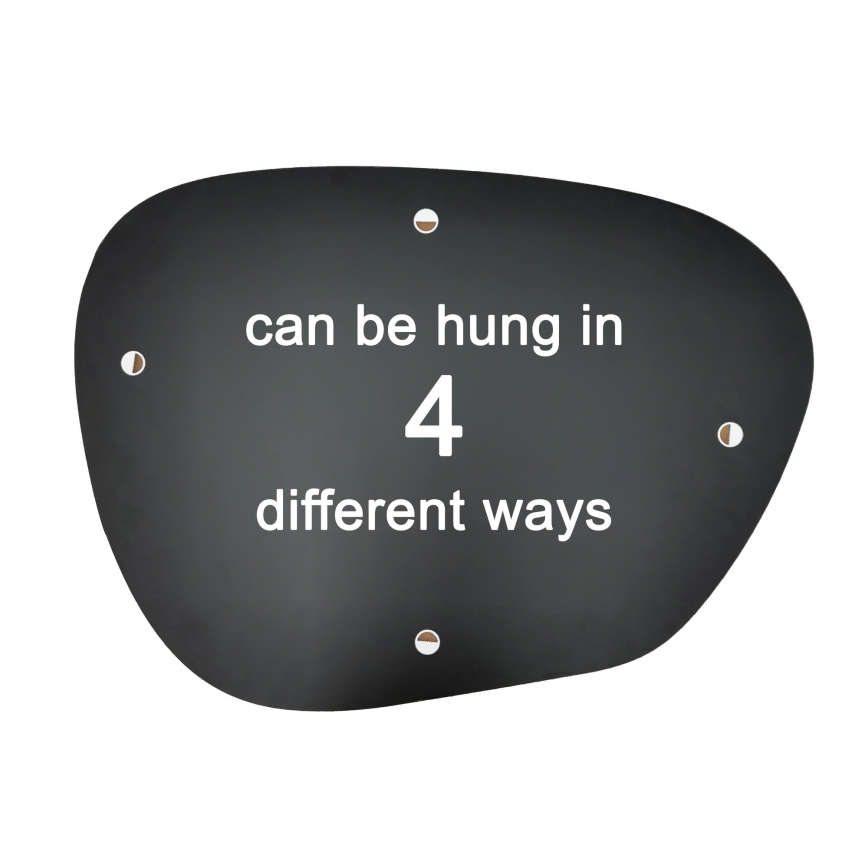 Espelho de parede AMORPHOUS 70x90 cm