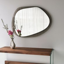 Espelho de parede AQUA 55x75 cm bronze