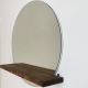 Espelho de parede com uma prateleira SUNSET 70x70 cm pinho