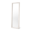 Espelho de parede FIONA 96x36 cm branco