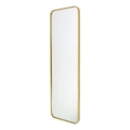 Espelho de parede MEMPHIS 130x40 cm dourado