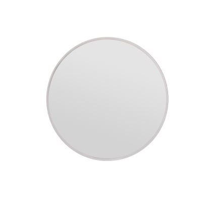 Espelho de parede OZZE diâmetro 60 cm branco
