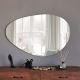 Espelho de parede PORTO 50x76 cm oval