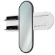 Espelho de parede RANI 125x120 cm branco/preto