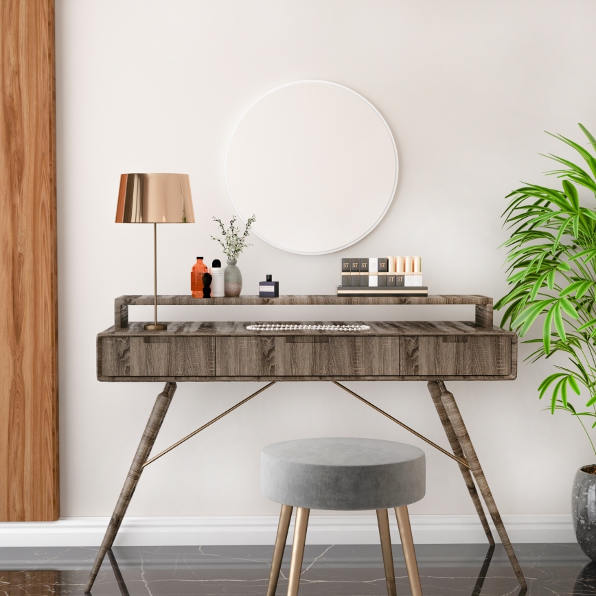 Espelho de parede ROYAL diâmetro 59 cm branco