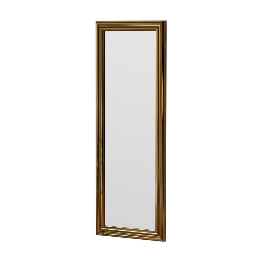 Espelho de parede SMOOTH 105x40 cm dourado