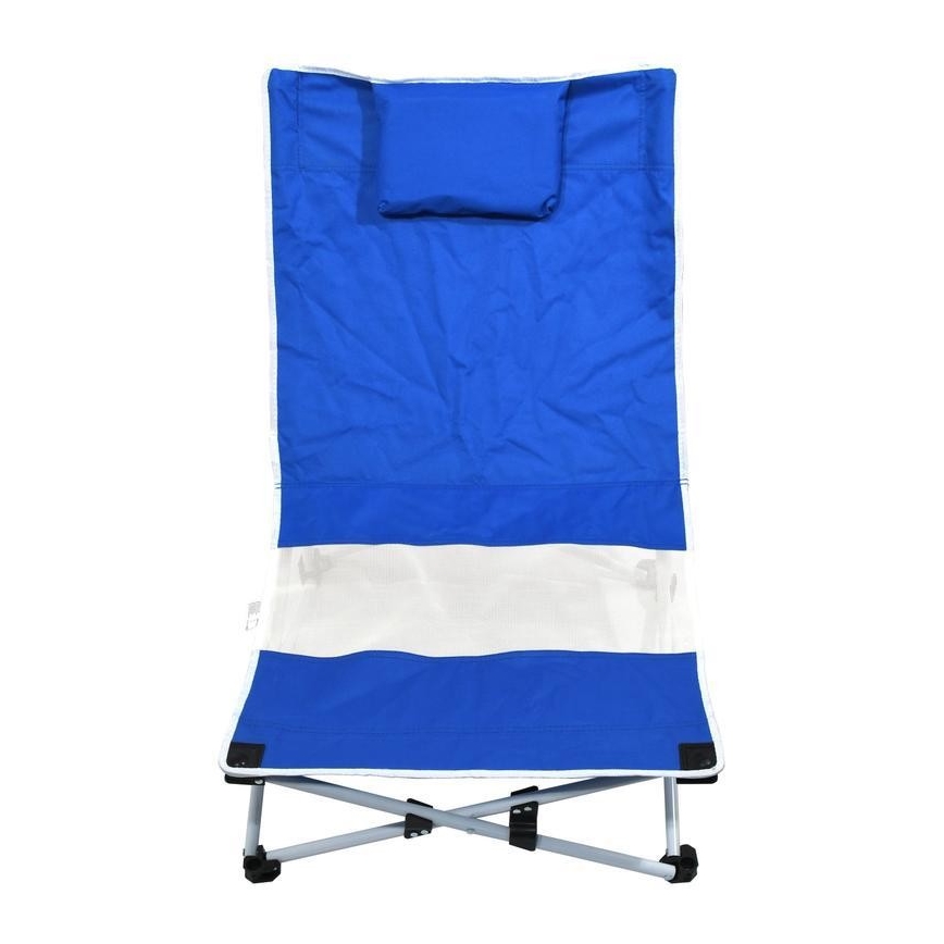 Espreguiçadeira de jardim azul