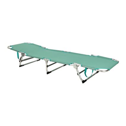 Espreguiçadeira dobrável e reclinável SUNO 56x190 cm turquesa