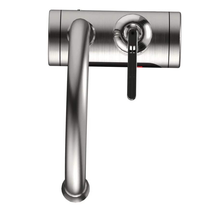 Esquentador de água instantâneo com ecrã LED 3000W/230V IPX4 aço inoxidável