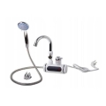 Esquentador de água instantâneo com pulverizador e LCD ecrã 3000W/230V IPX4 branco