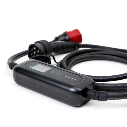 Estação de carregamento para veículos elétricos tipo 2 5 m 22kW 16A IP54 Tuya