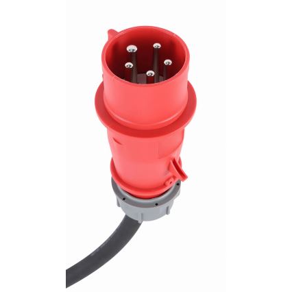 Estação de carregamento portátil para veículos elétricos EV/PHEV AC Tipo 2 16A/380V 11kW IP55 5m + adaptador 230V 3,7kW + estojo