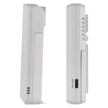 Estação meteorológica 5V (alimentação: 2×AAA + 2×AAA) — preta