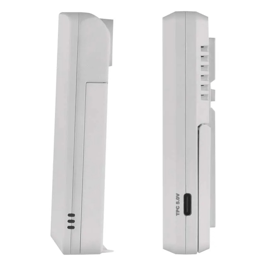 Estação meteorológica 5V (alimentação: 2×AAA + 2×AAA) — preta