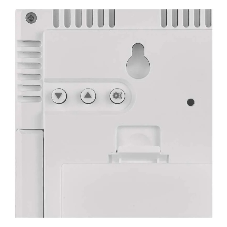 Estação meteorológica 5V (alimentação: 2×AAA + 2×AAA) — preta