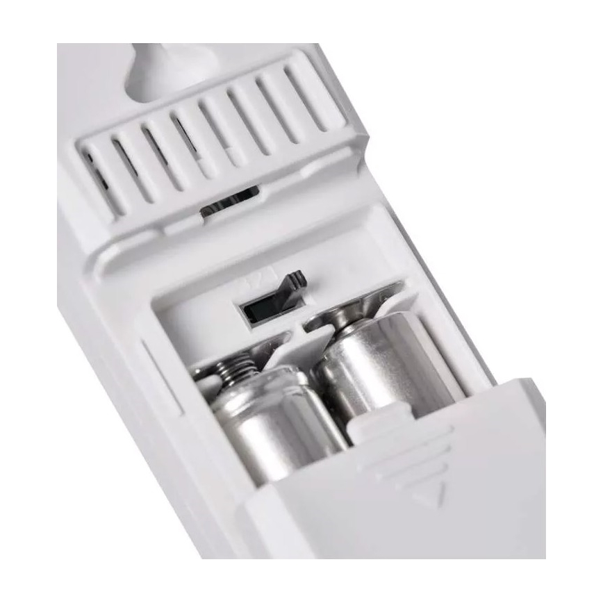 Estação meteorológica sem fios com alarme 2xAAA + 2xAA branco