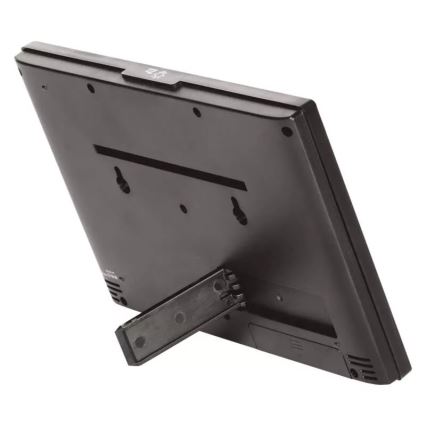 Estação meteorológica sem fios com alarme 3xAAA/5V + 2xAAA preto