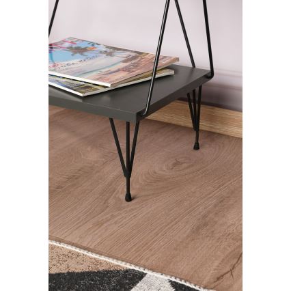 Estante BALABAN 165x48 cm antracite/preto