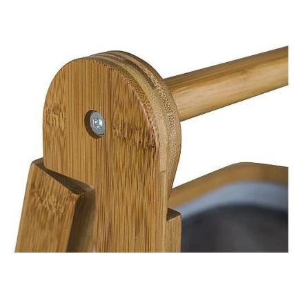 Estante dobrável com cestos