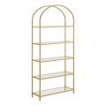 Estante GLASY 83x184x30 cm dourada