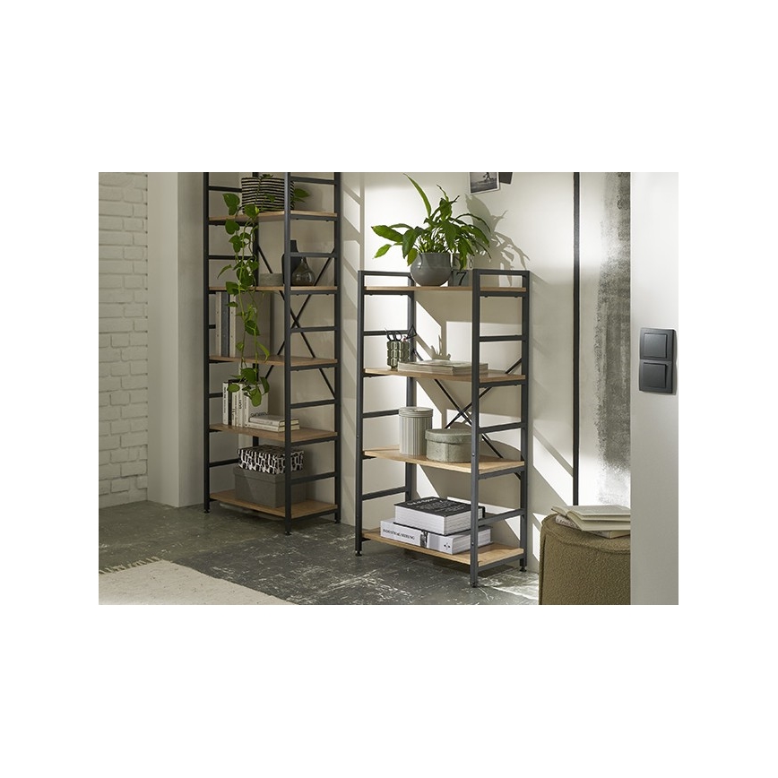 Estante MEDDIE em carvalho