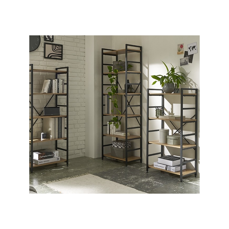 Estante MEDDIE em carvalho