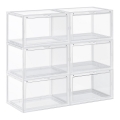 Estante modular com compartimentos BOXIFY branca