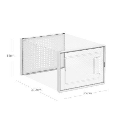 Estante modular com compartimentos BOXIFY branca
