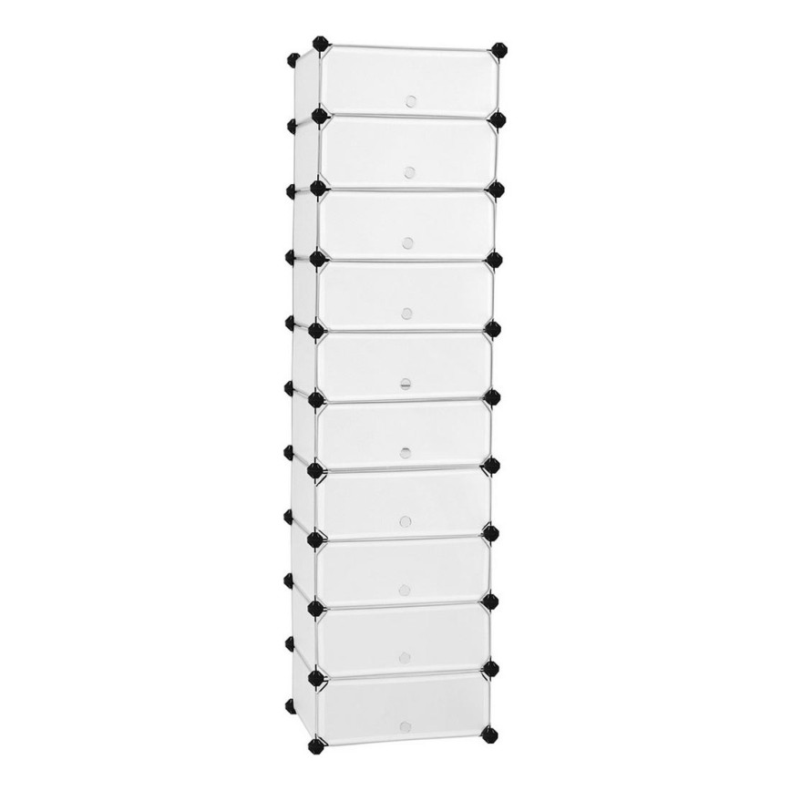 Estante modular com gavetas BOXIFY branca