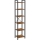 Estante NAVARO 40x179x30 cm castanho/preto