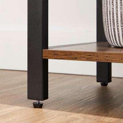 Estante NAVARO castanha/preta