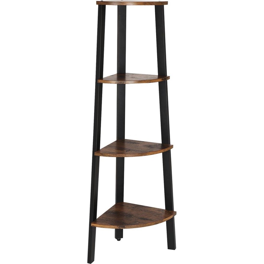 Estante NAVARO castanha/preta