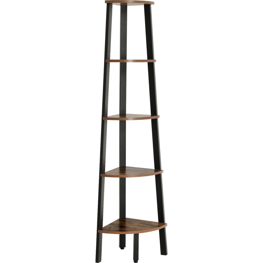 Estante NAVARO castanha/preta