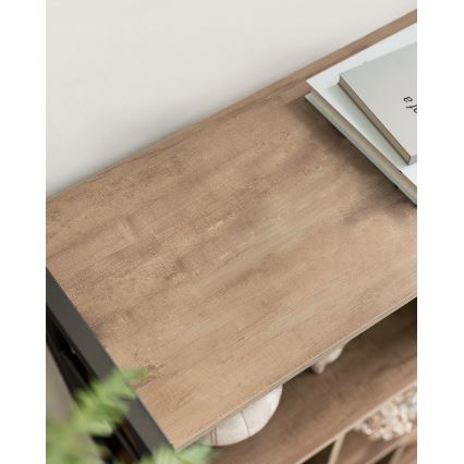 Estante NAVARO castanho/preto