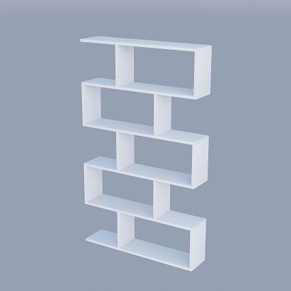 Estante NILUFER 156x90 cm branca