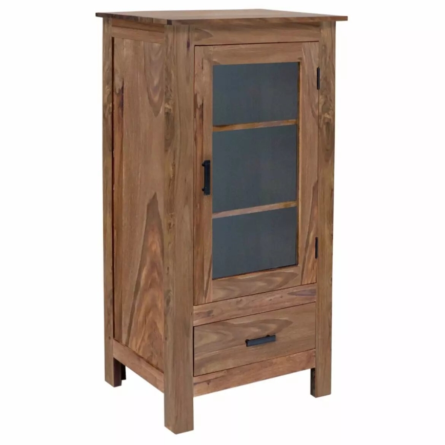 Estante RAMI 60x120x45 cm em madeira maciça/palisandro