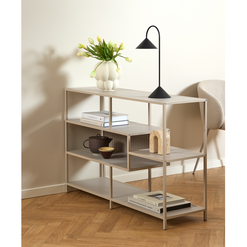 Estante SARON 114 x 78 cm cinzenta